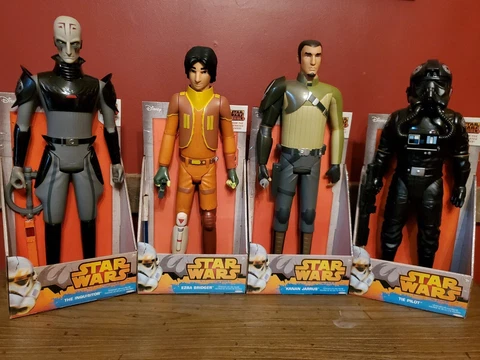 Jakks Pacific big figs Star Wars Rebels 18 Inch Figure Lot Of 4 New In Box! Cover
