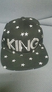 MENS ROCKSMITH BLACK ADJUSTABLE STRAPBACK HAT ONE SIZE - Picture 1 of 4