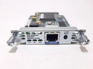 Genuine Cisco WIC-1DSU-T1-V2 1 PORT T1 DSU/CSU WAN ROUTER INTERFACE CARD - Picture 1 of 10