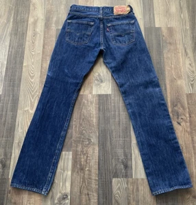Jeans Levi's 501 Denim Azul Talla real es W28 L31 (501-0115) - Imagen 1 de 12