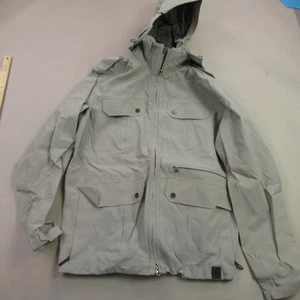 Merrell Jacket Mens XL Long Sleeve Full Zip Pockets Hooded Outdoors Gray - Picture 1 of 10