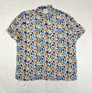 Camisa Disney Reyn Spooner Para Hombres 2XL Epcot Comida Vino Festival 2023 Abotonada - Imagen 1 de 15