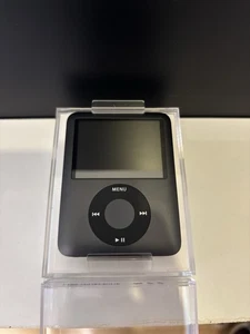 Apple iPod Nano 3. Generation 8 GB  A1236 Black MP3-Player, Top Zustand! - Bild 1 von 7