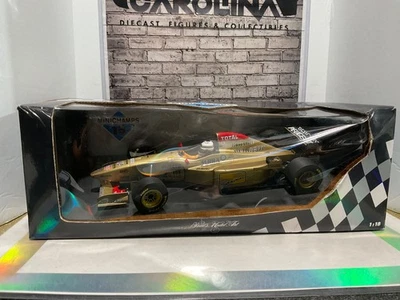 1:18 MINICHAMPS 12 JORDAN PEUGEOT 196 1996 M.BRUNDLE CAJA DAÑADA Foto 1 de 4