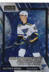 2023-24 O-Pee-Chee Platinum Cosmic #232 Matthew Kessel RC /65 - Picture 1 of 2