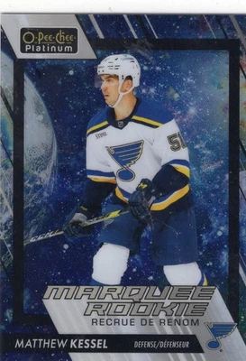 2023-24 O-Pee-Chee Platinum Cosmic #232 Matthew Kessel RC /65 - Image 1 of 2