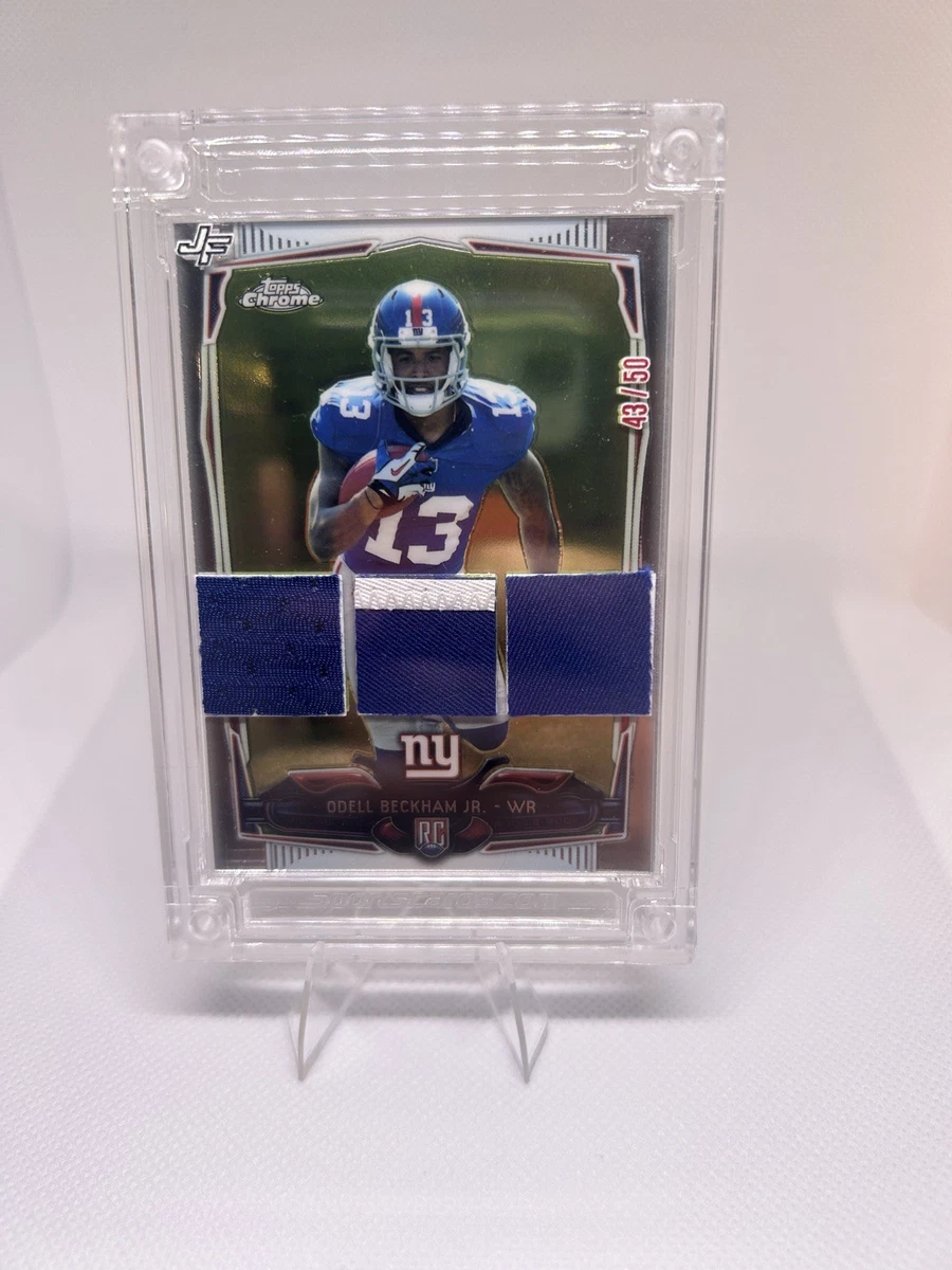 Odell Beckham Football Serial Numbered Sports Trading Cards