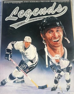 Revista Wayne Gretzky Legends Sports Memorabilia 1991  - Imagen 1 de 1