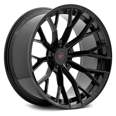 Ferrada FORGE-8 FR9 Wheel 20x9 (20, 5x120.65, 74.1) Black Single Rim - Image 1 of 4