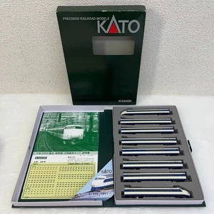 Kato N-Gage 10-453 Shinkansen 0/2000 Series 8-Car Basic Set Used - Picture 1 of 6