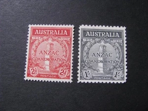 Australien Briefmarkensatz Scott # 150-151... Kostenloser internationaler Versand - Bild 1 von 6
