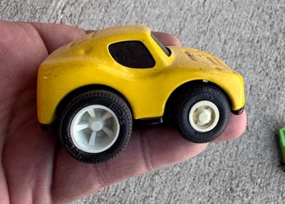 Vintage Collectible 70’s TONKA Yellow Ferrari Toy Sports Car Pressed Steel 3” - Image 1 of 4