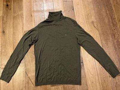 All Saints Polo Neck Jumper - Size Medium - 50% Cotton 50% Modal - Brand New  - Image 1 of 4