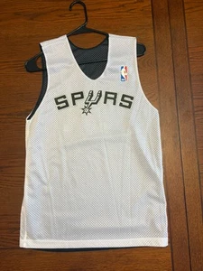 Spurs Reversible Mesh Rec League Jersey Adult S Black/White Alleson Athletic - Bild 1 von 11