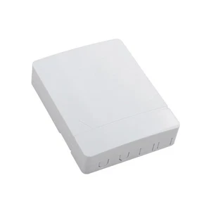 10pcs 2 Core Wall Mount Socket Fiber Terminal Desk Information box Faceplate - Afbeelding 1 van 6