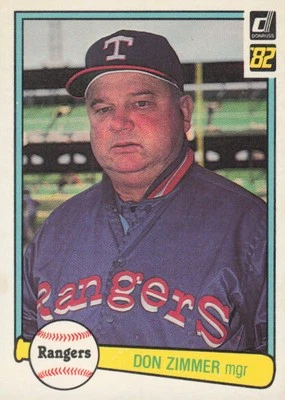 1982 Donruss #195 Don Zimmer - Image 1 of 2