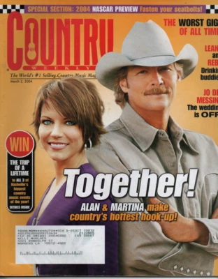 Country Weekly Magazine March 2 2004 Martina McBride Alan Jackson Jo Dee Messina - Image 1 of 3