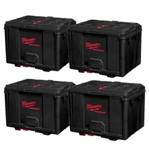 Milwaukee 4932480623 PACKOUT Schrank 4er Pack Schwerlast robust stapelbar Aufbewahrung - Bild 1 von 6