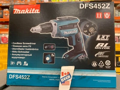 MAKITA CANADA  1/4" Cordless LI-LON Drywall Screwdriver (Tool Only) - Image 1 of 4