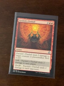 Magic the Gathering Adventures in Forgotten Realms Farideh's Fireball - Picture 1 of 2