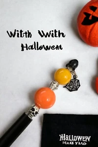 Halloween Metall Perlen Stift Lampwork Handarbeit Perlen Stift - Bild 1 von 2