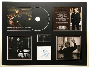 GEORGE MICHAEL - signed handsigniert - SYMPHONICA - Album Display Deluxe - Bild 1 von 1