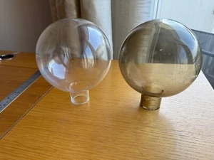 150 mm klar Kugel Lampenschirm/Lampenschirm mit 35 mm Halsöffnung - Bild 1 von 5