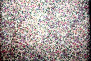 LES JARDINS-TINY FLOWERS IN PINK AND PURPLE BY HOFFMAN - 100% COTTON FABRIC - Picture 1 of 3