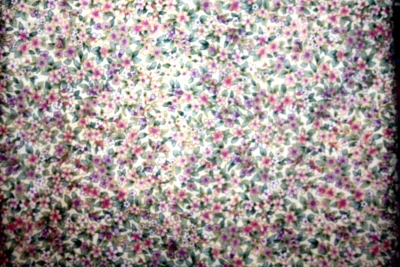 LES JARDINS-TINY FLOWERS IN PINK AND PURPLE BY HOFFMAN - 100% COTTON FABRIC - Image 1 of 3