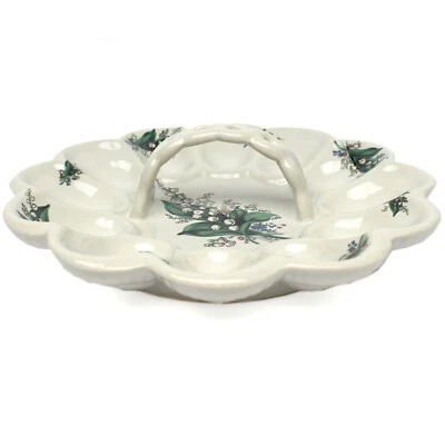 Eierteller Ø 23cm Eierplatte Antipasti Teller Servierteller Servierplatte Platte - Bild 1 von 4