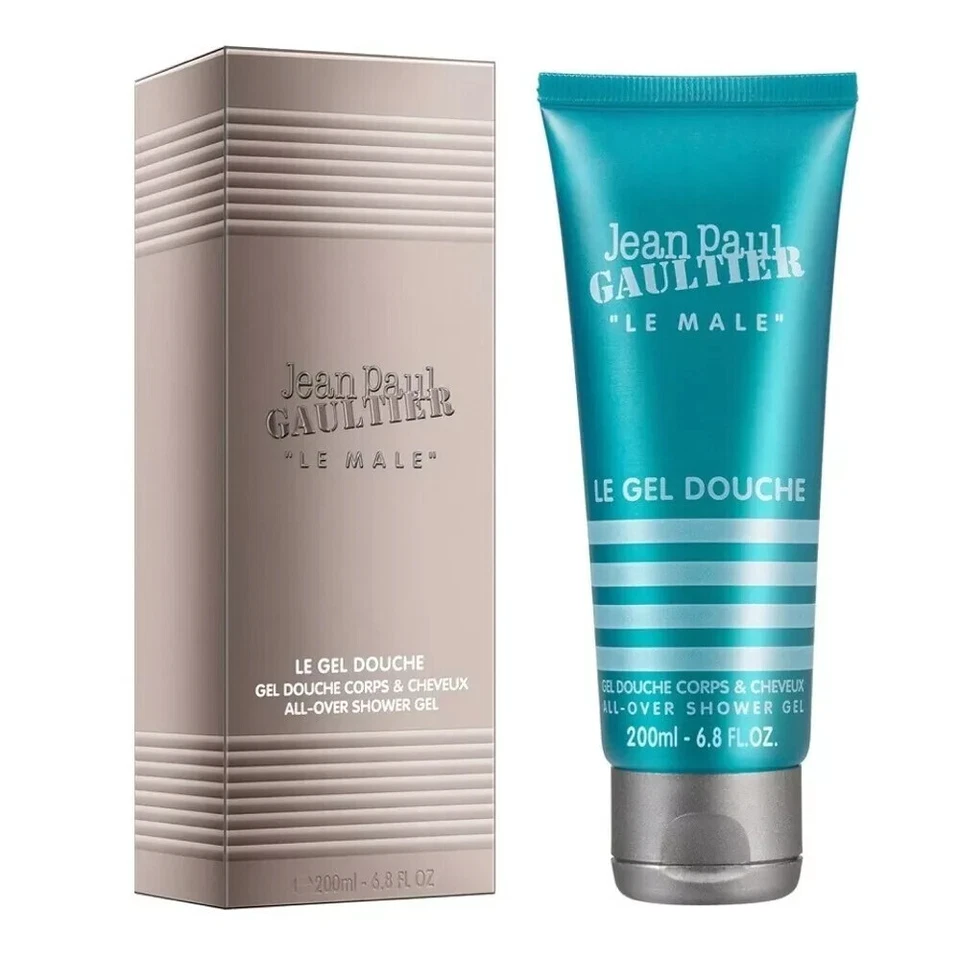 Jean Paul Gaultier JPG LE MALE 200ml Shower Gel For Him - Brand New