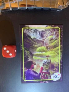 Bob Ross Collectable Card #27 Bob Ross "IN THE PAINTING" Rachid Lotf - Picture 1 of 2