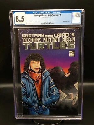 Teenage Mutant Ninja Turtles #11 1st Print CGC 8.5 1987 Wraparound Cover - RARE! - Image 1 of 3