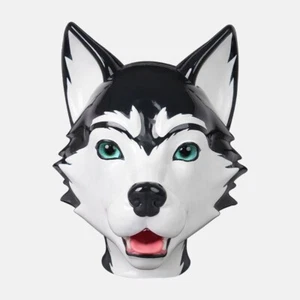 Furrjoi Silicone Husky Dog Hood Furry Fetish Realistic Pet Play Headwear Mask - Picture 1 of 12