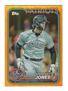 2024 Topps Pro Debut Spencer Jones #PD-165 Gold Foil Parallel #26/50 - Imagen 1 de 2