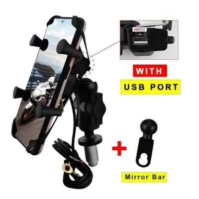 GPS Mobile Phone Mount Bracket Holder For Honda VFR1200/800 CBR 600F4I CBR 600RR - Image 1 of 4