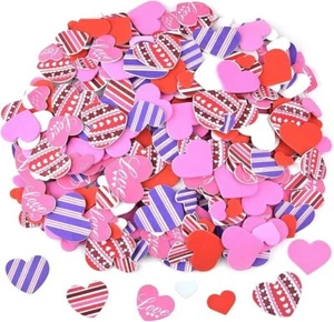 600 Pieces Heart Foam Stickers Colorful Decorative Valentine'S Day Stickers Mini - Picture 1 of 7