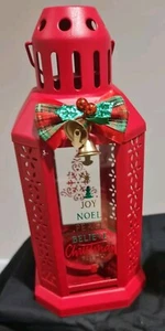 New Lantern with Led Candle Hanging Lantern IKEA ENRUM Red 22cm - Picture 1 of 5