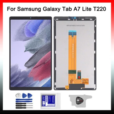 For Samsung Galaxy Tab A7 Lite SM-T220 Replace Display Screen Digitizer Assembly - Bild 1 von 4