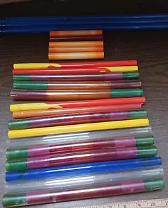 Jukebox Colored Tube Sleeves - 23 Pieces - 20' - 15' - 5' *EXC* - Picture 1 of 6