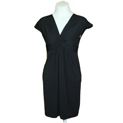 Vestido informal Studio M Gabriel manga gorra nudo frontal funda talla XS Foto 1 de 4