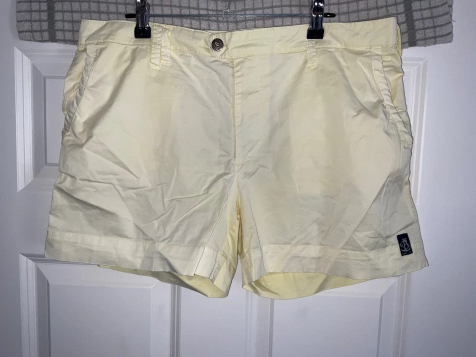 BATELA LADIES LEMON SHORTS SIZE 14 VGC - Image 1 of 2