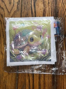 Tortuga enmarcada con pintura de diamantes - Imagen 1 de 3