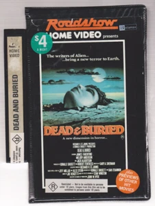 RARE BETA Video Tape DEAD & BURIED BETAMAX Clamshell cut cover ROADSHOW HORROR - Picture 1 of 3