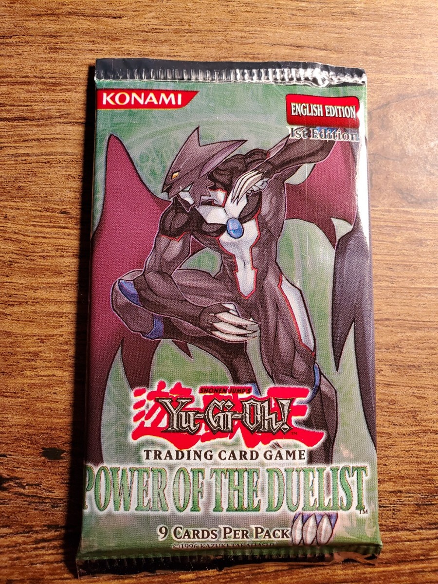 Power of the Duelist Sealed Yu-Gi-Oh! Booster Packs in Power of the Duelist Sealed Yu-Gi-Oh! Booster Packs in