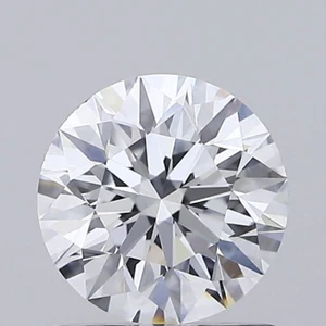 Internally Flowless 1.10 CT Round F Lab Grown Diamond Engagement Ring IGI Certi - Picture 1 of 2