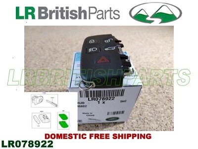 GENUINE LAND ROVER KEY FOB COVER LR2 LR4 12-16  DISCOVERY SPORT LR078922 - Image 1 of 4