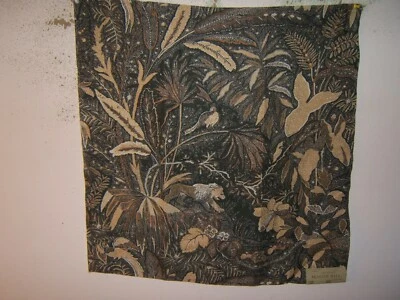 Beacon Hill, Lioness, Lion with Birds,  Remnant for Crafts, Color Walnut - Image 1 of 2