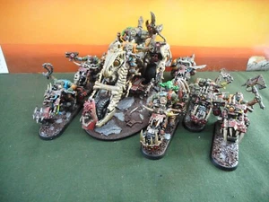 WH 40k Miniaturen Space Orks Wartrike + Warbiker Unit Kitbash Warhammer 40K - Picture 1 of 19