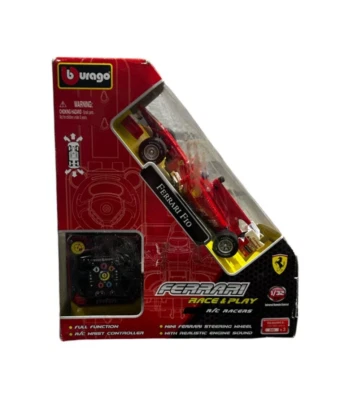 Bburago 1:32 Scale Ferrari Race and Play F10 Wrist Racers (Damaged Box) - Image 1 of 4